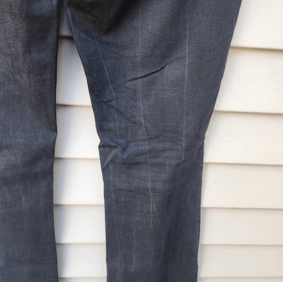 JCP Black Bootcut Jeans Solid Casual Cotton Blend - Picture 9 of 15